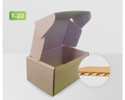 Коробка картонная самосборная 100*70*50мм СП ЧЛБ НСК УФА