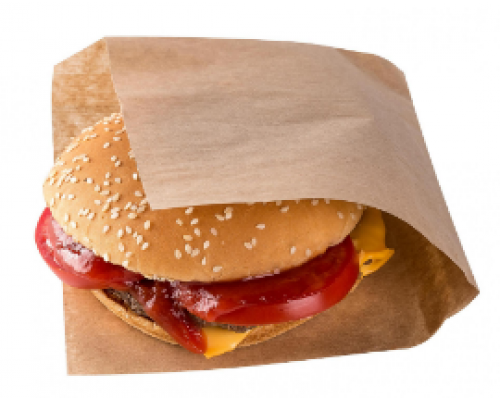 Пакет бумажный уголок 170*170*60 SANDWICH BAG L (уп 2000)