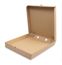 Коробка для пиццы 300*300*40 БУРАЯ