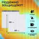 Пакет курьерский белый 585*585+40мм 50мкм без кармана (уп500шт)