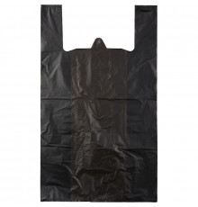 Майка ПНД 38+20*70 18мкм НУЛЕВКА черный уп 100шт (пак 1000) Союз-Пакет