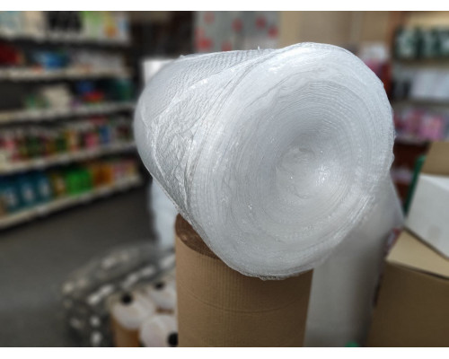 Пленка ВП. Воздушно-пузырчатая пленка 2-х слойная 500мм 50м 2сл 35гр эконом