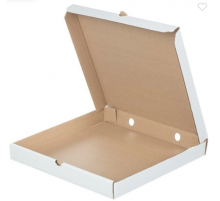 Коробка для пиццы 330*330*40 белая