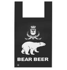 Майка ПНД 28+14*55 20мкм Белый Медведь уп 100шт (пак 1500)