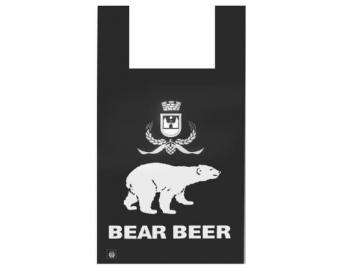 Майка ПНД 28+14*55 20мкм Белый Медведь уп 100шт (пак 1500)