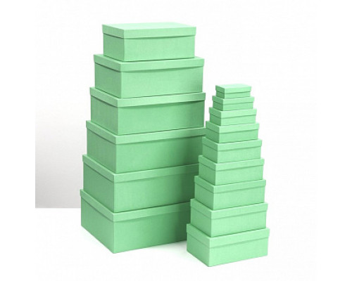 Коробка подарочная 8*8*6 САЛАТОВЫЙ