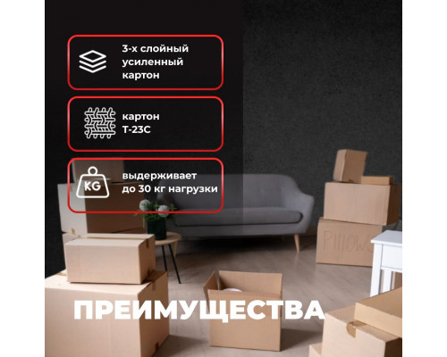 Коробка картонная 400*400*400 Т-23С ТУ-751