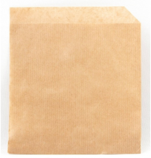 Пакет бумажный уголок 175*150 крафт б/п