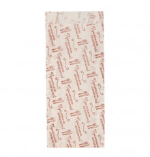 Пакет бумажный 220*90*40 белый с рисунком (уп100шт)