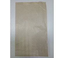 Пакет бумажный 350*200*100 Крафт с рисунком полоса