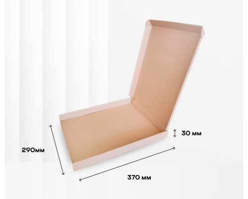 Коробка картонная самосборная 290*370*30мм СП ЧЛБ