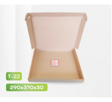 Коробка картонная самосборная 290*370*30мм СП ЧЛБ