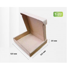 Коробка картонная самосборная 120*100*20мм СП УФА ЧЛБ