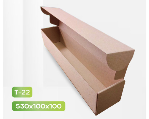 Коробка картонная самосборная 530*100*100мм СП УФА