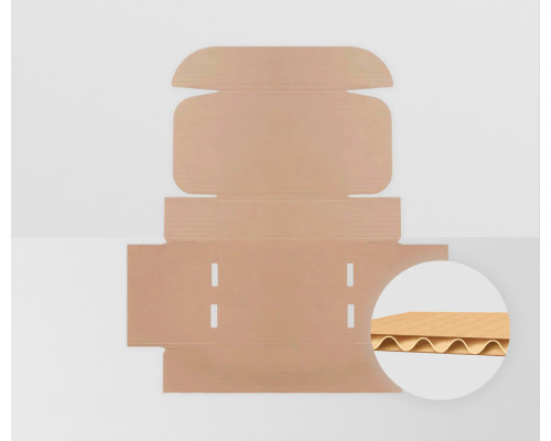 Коробка картонная самосборная 150*95*60мм СП ЧЛБ УФА