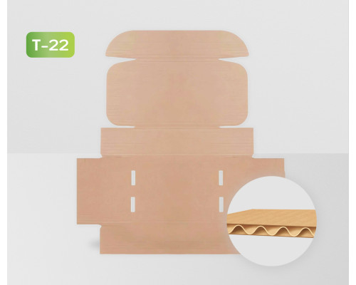 Коробка картонная самосборная 350*100*20мм СП УФА НСК