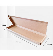Коробка картонная самосборная 400*100*20мм СП УФА