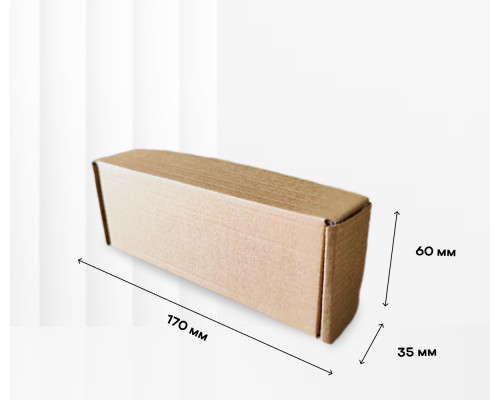 Коробка картонная самосборная 170*60*35мм СП УФА