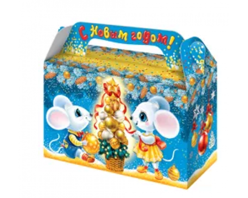 Коробка НГ Настроение Мышь 175*70*100 500гр