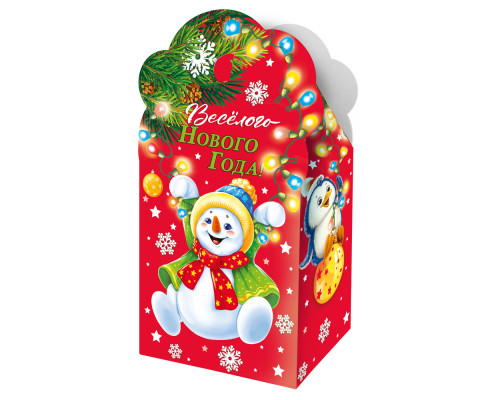 Коробка НГ Качели 135*75*260 600гр (уп150)