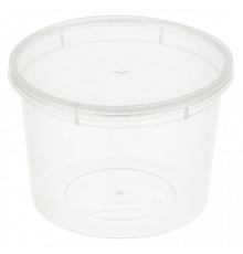 Банка 500мл с крышкой d112 h75 прозр Aerosnab (уп198)