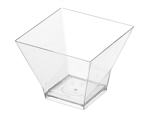 Форма фуршетная Чаша Пагода 72*72 150мл прозр (12/240)