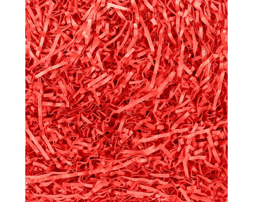 Бумажный наполнитель кораллово-красный, кг