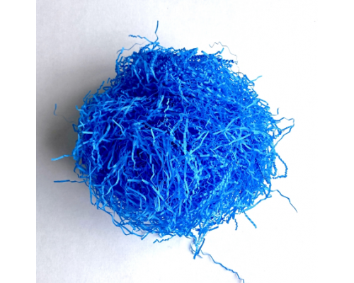 Бумажный наполнитель синий кг