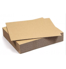 Микрогофрокартон бурый листовой 800/810*1140/1150мм Т23Е УФА