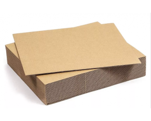 Микрогофрокартон бурый листовой 800/810*1140/1150мм Т23Е УФА