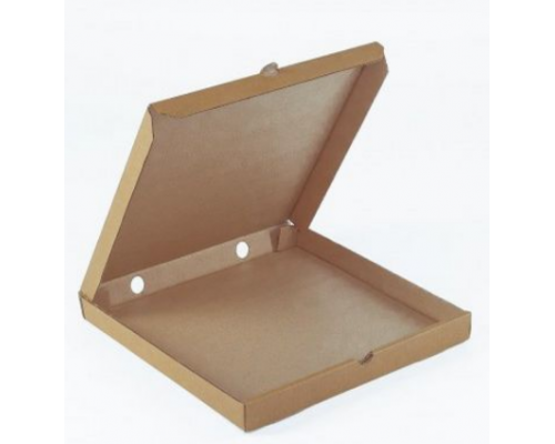 Коробка для пиццы 330*330*40 БУРАЯ