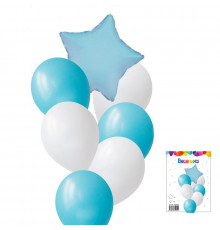 Набор шаров Голубой микс 7в1 ТМ ВЕСЕЛУХА