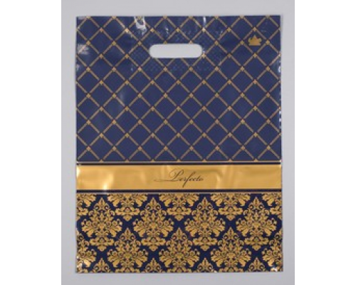 Пакет с вырубной ручкой 45*52 100мкм В АССОРТИМЕНТЕ (50/1000)