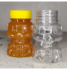 Банка ПЭТ 0,1л МИШКА желтая крышка 38мм
