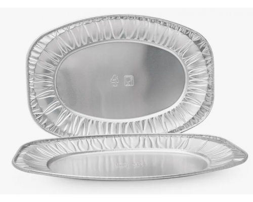 Поднос алюминиевый 351*235 1200мл (25/100)