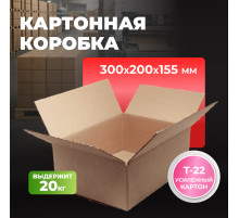 Коробка картонная 300*200*155 С Т22