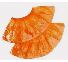 Бахилы ПНД 4гр Оранжевые (уп25пар/50шт)