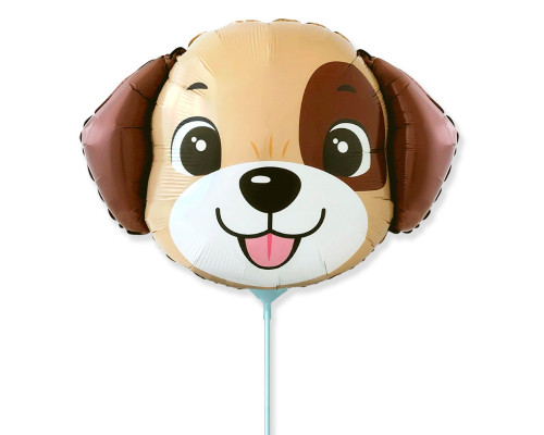 Шар фольгированный 12"/30см Собачка мини FLEX METAL S. L.