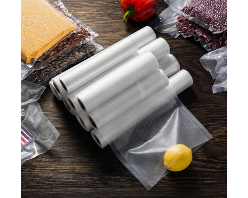 Вакуумный пакет в рулоне 12см*5м для бескамерных РА/РЕ с перфорацией