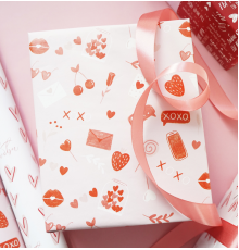 Бумага упаковочная 60*87 Французская любовь