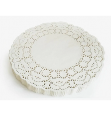 Салфетка ажурная круглая D-14см (уп 250)