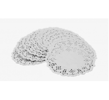 Салфетка ажурная круглая D-10см (уп 250)