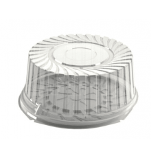Контейнер для торта ПР-Т-280 D-280 Н-105 Дно+Крышка
