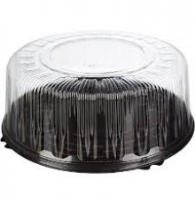 Контейнер для торта УК-290Н ДНО+КРЫШКА корич.