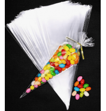 Пакет БОПП конус (Морковка) 180*370мм 30мкм (уп 100)