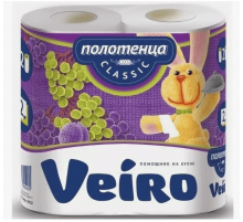 Полотенце бумажное VEIRO Classic 2шт 2-х слойное