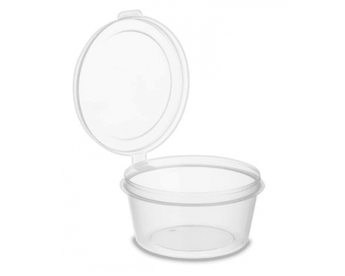 Соусник 50мл Покров Полимер крышка сверху 80шт (80/1200)