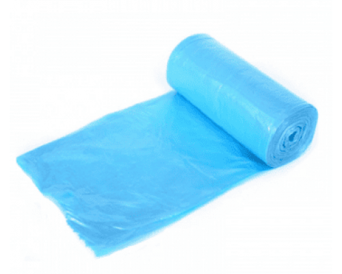 Мешок для мусора ПНД 60л 20шт в рул Василий голубые
