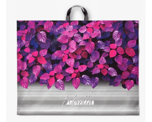 Пакет ПЭ с петлевой ручкой 55*70 90мкм В АССОРТИМЕНТЕ