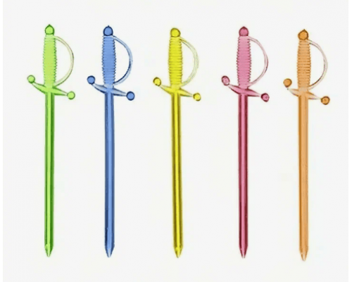 Пика для канапе 7см Шпага Меч 20шт в упак